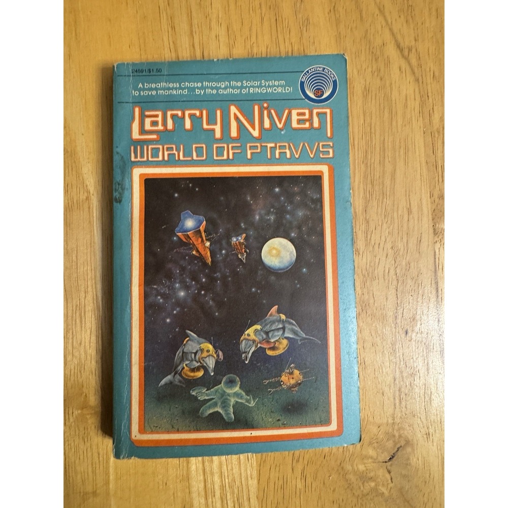 World of Ptavvs Larry Niven Ballantine Books Science Fiction Paperback 1971